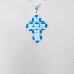 Pendant 30cm - Undine-Silver Chain - Pendant 30cm - Laiton argenté